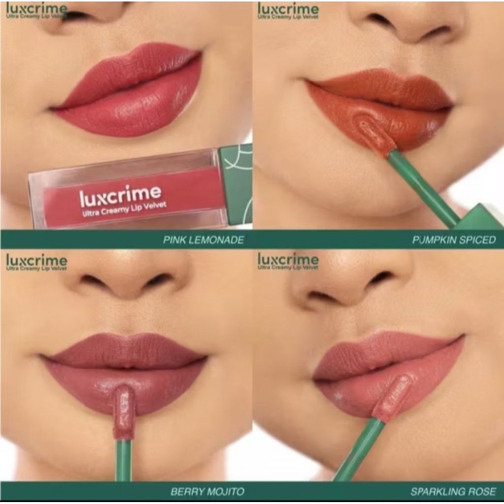 Luxcrime ultra creamy lip Velvet lipstik