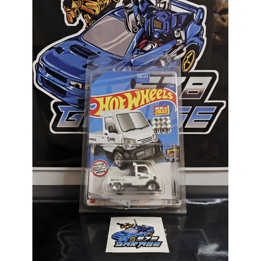 Hot Wheels Mighty K Putih Factory Sealed Akta include protekor