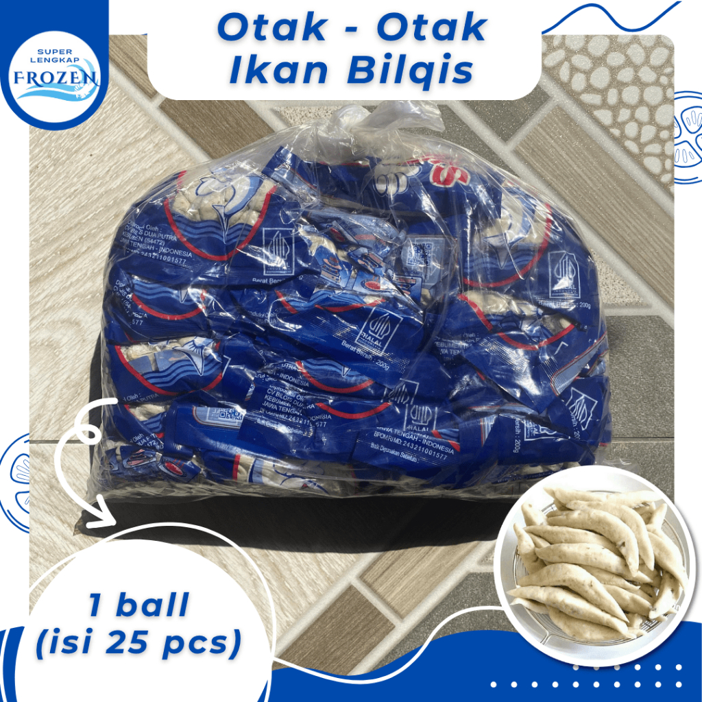 

Otak Otak Ikan Bilqis 1 ball isi 25pcs