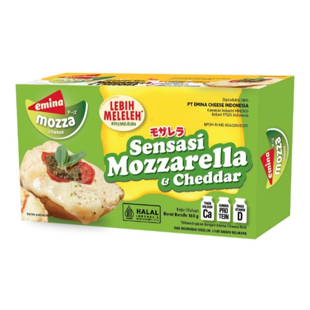 

Emina Keju Mozzarella Box 160 g