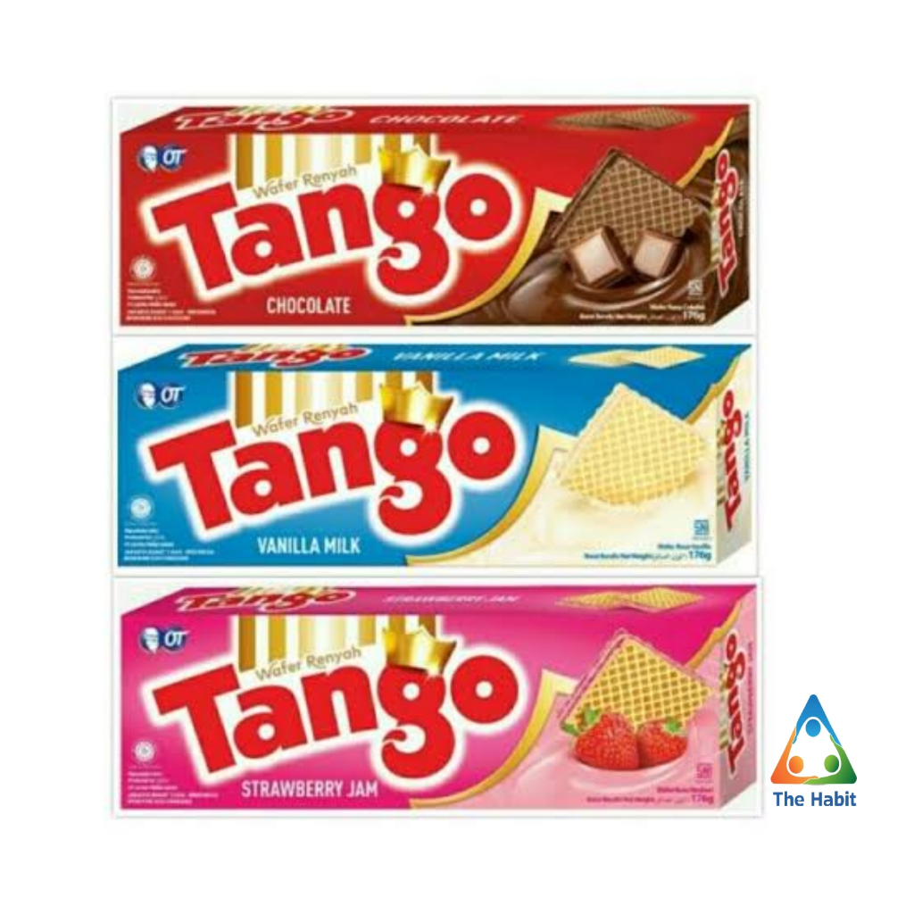 

(The Habit) Tango Wafer Box 133gr / Tango Wafer 110gr / Wafer Coklat Strawberry Vanila