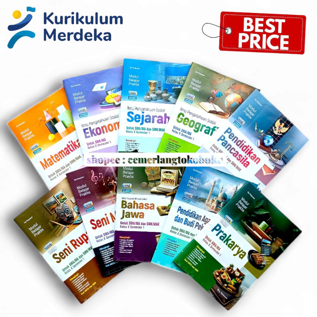 LKS Viva Pakarindo Kelas 10 SMA Kurikulum Merdeka Tahun Ajaran 2025 - 2026