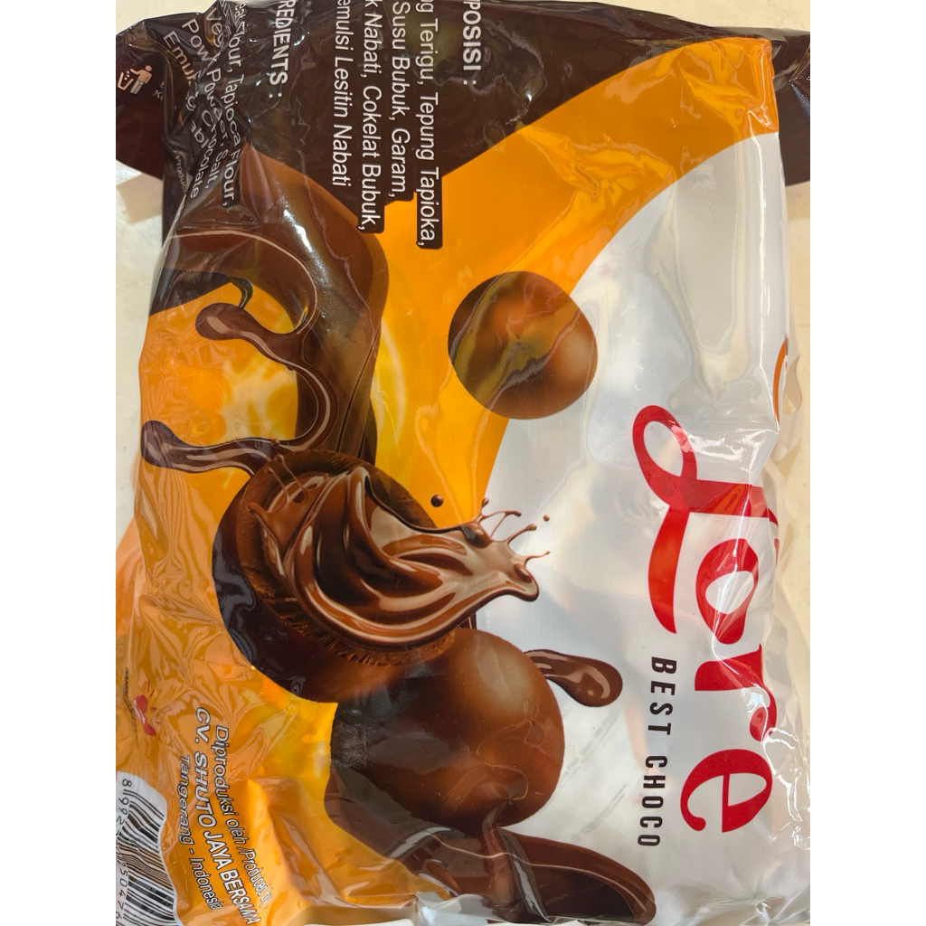 

Lore best choco - biskuit isi coklat lumer isi 40pcs