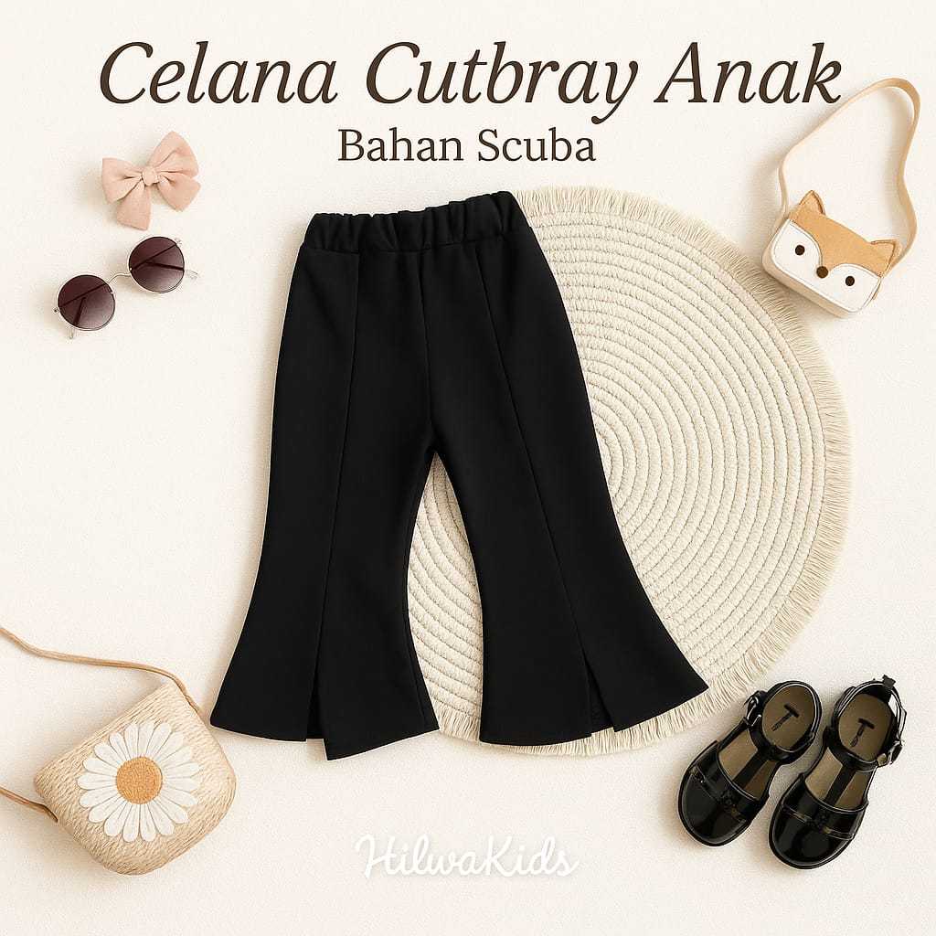CELANA CUTBRAY CUBIT ANAK USIA 3-7 TAHUN//CELANA MODEL KEKINIAN TERLARIS