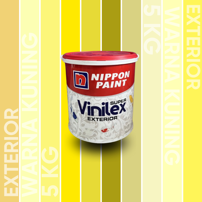 Cat Tembok Nippon Vinilex Exterior Kuning 5 Kg