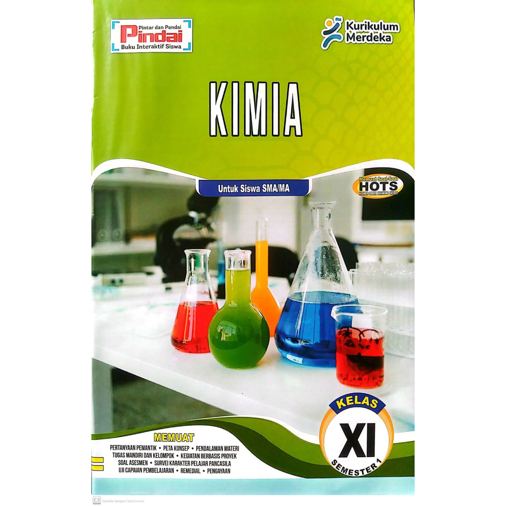 Buku LKS Kimia Kelas 11 SMA/MA Semester 1 Kurikulum Merdeka