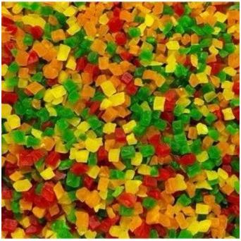 

TUTTI FRUTTI 500 GR - Fruity Bits Fruity Jelly Buah Kering Pelet Buah Instan Dry Food Fruit Permen Snack Buah Untuk Bonding Joey
