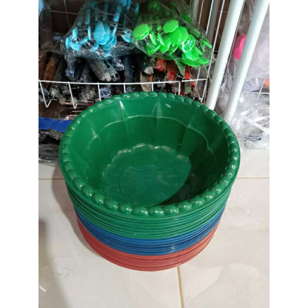 Baskom plastik 12 / Besek / Serbaguna isi 6 pcs dan 12 pcs