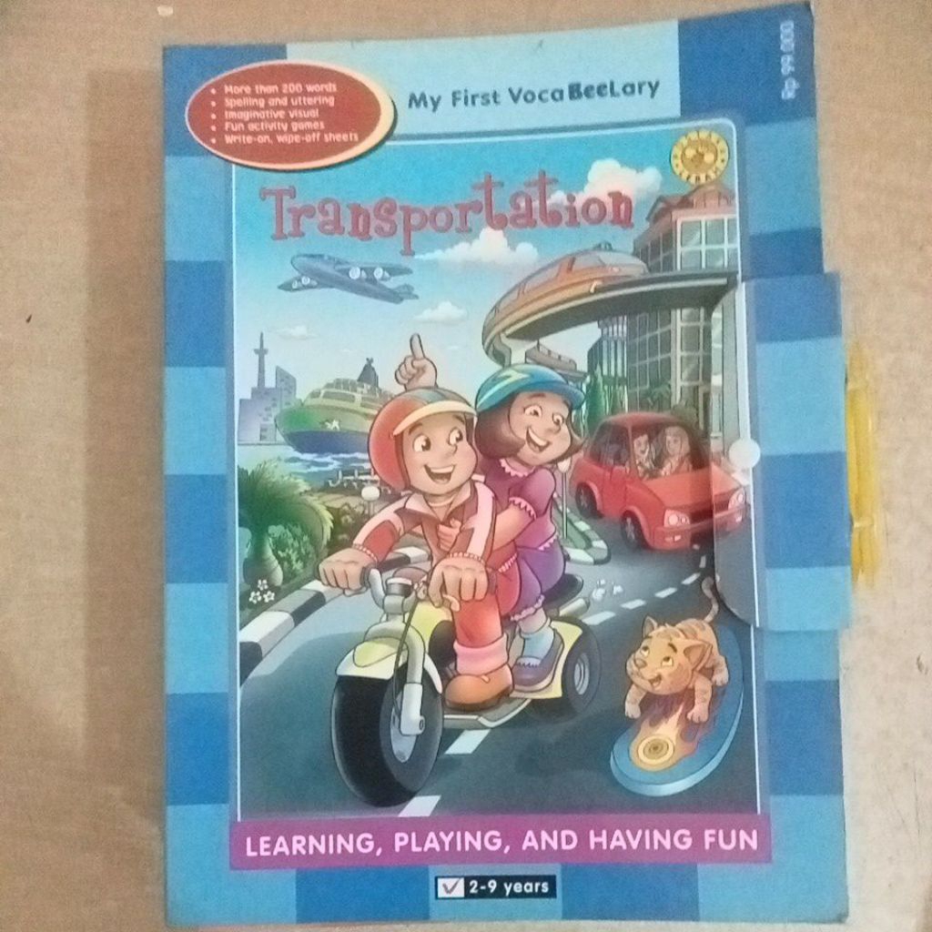 Buku My First Voca Beelary PUSTAKA LEBAH (CABUTAN)