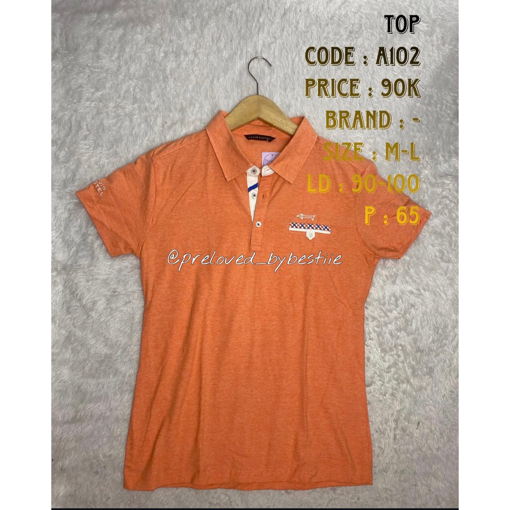 baju golf wanita ladies second ori