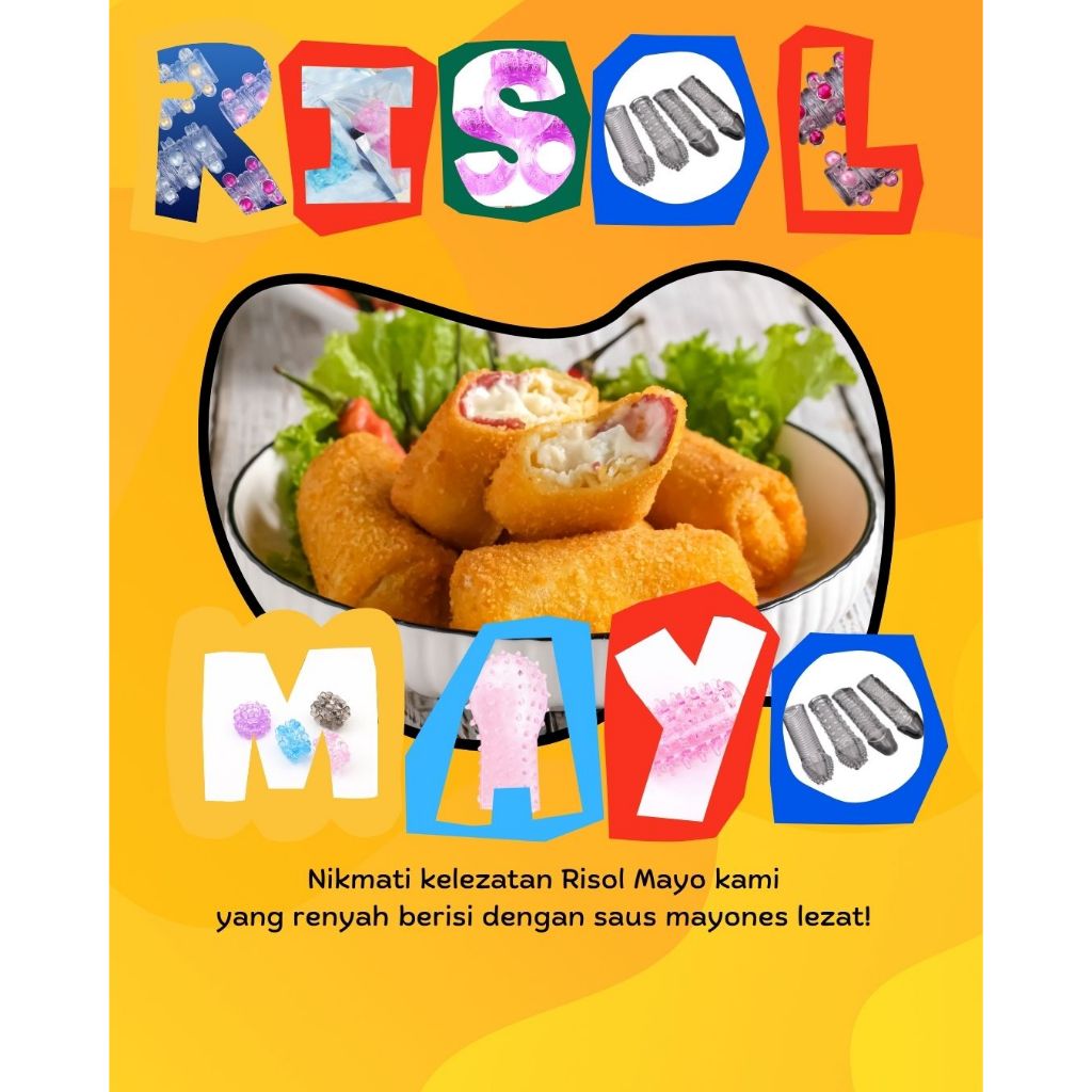 

Lumpia Beef Basah Risol Mayo Suwir Pedas