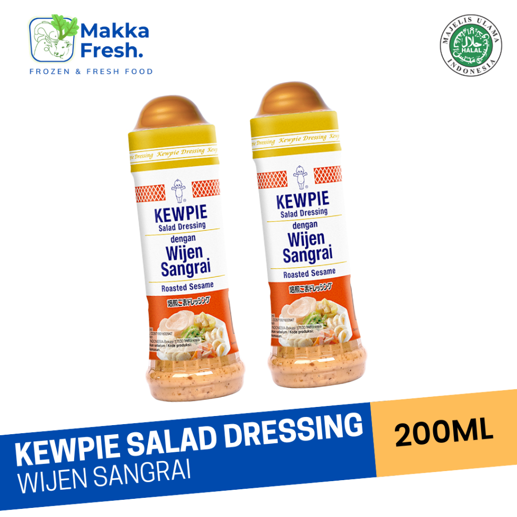 

Kewpie Wijen Sangrai 200 Ml - Authentic Roasted Flavor