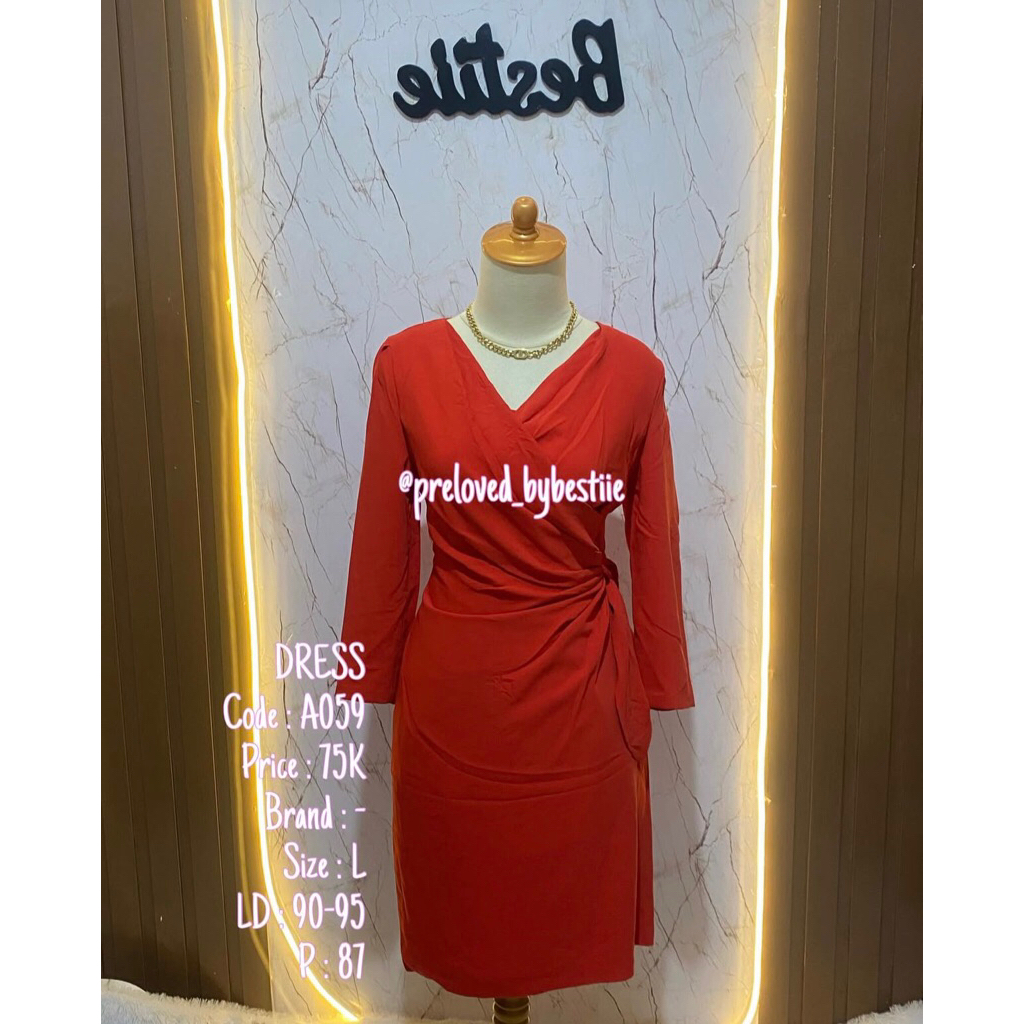 Preloved Dress Formal Dress Malam Dress Pantai