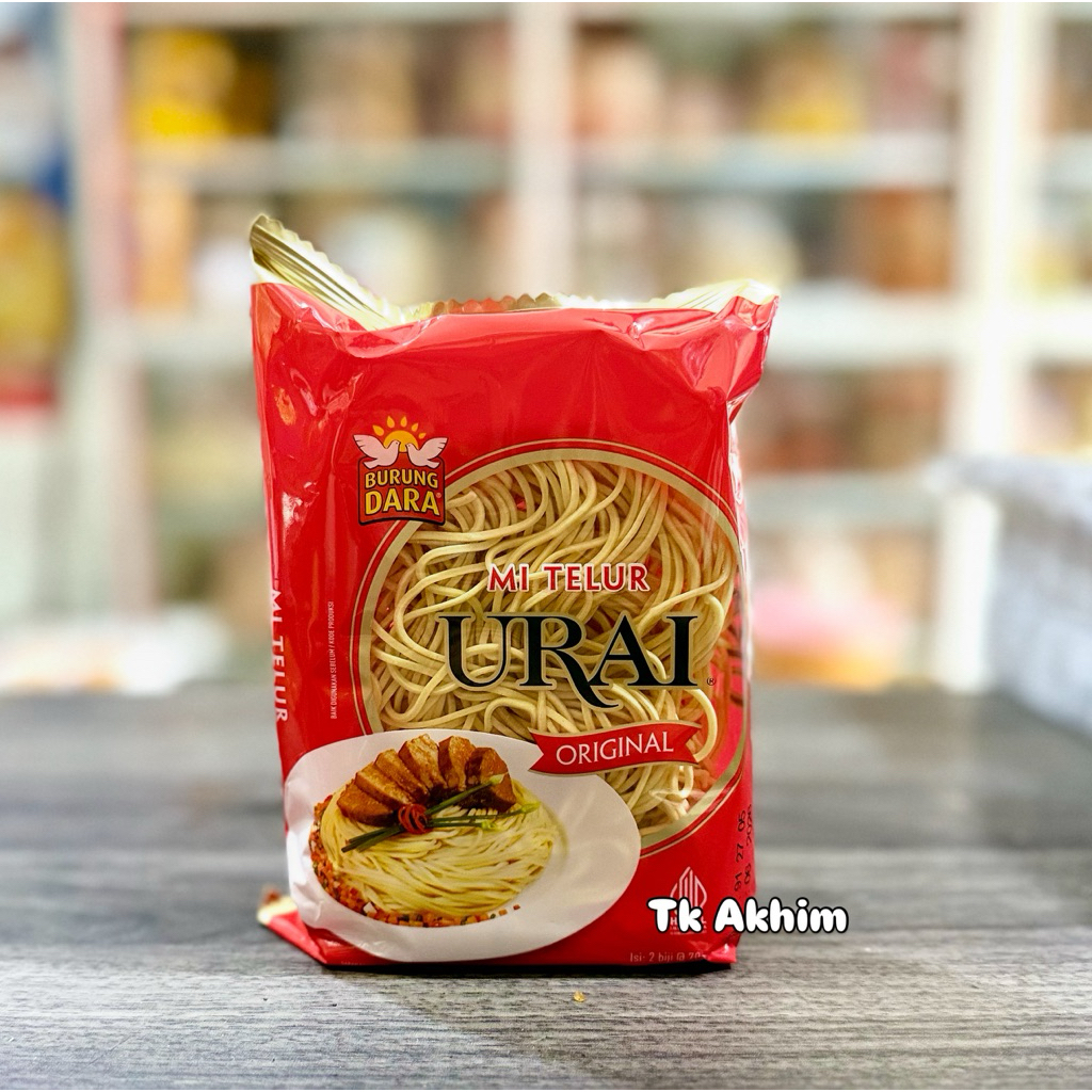 Mie Telur Urai Original Cap Burung Dara Isi 2/ Mie Burung Dara/ Mie Telur