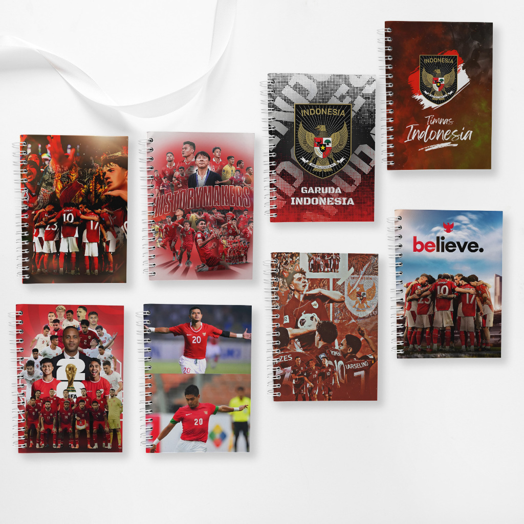 

Note Book Spiral Large (10 cm X 14 cm) Indonesia / Notebook A6 Custom / Seminar Kit Surabaya