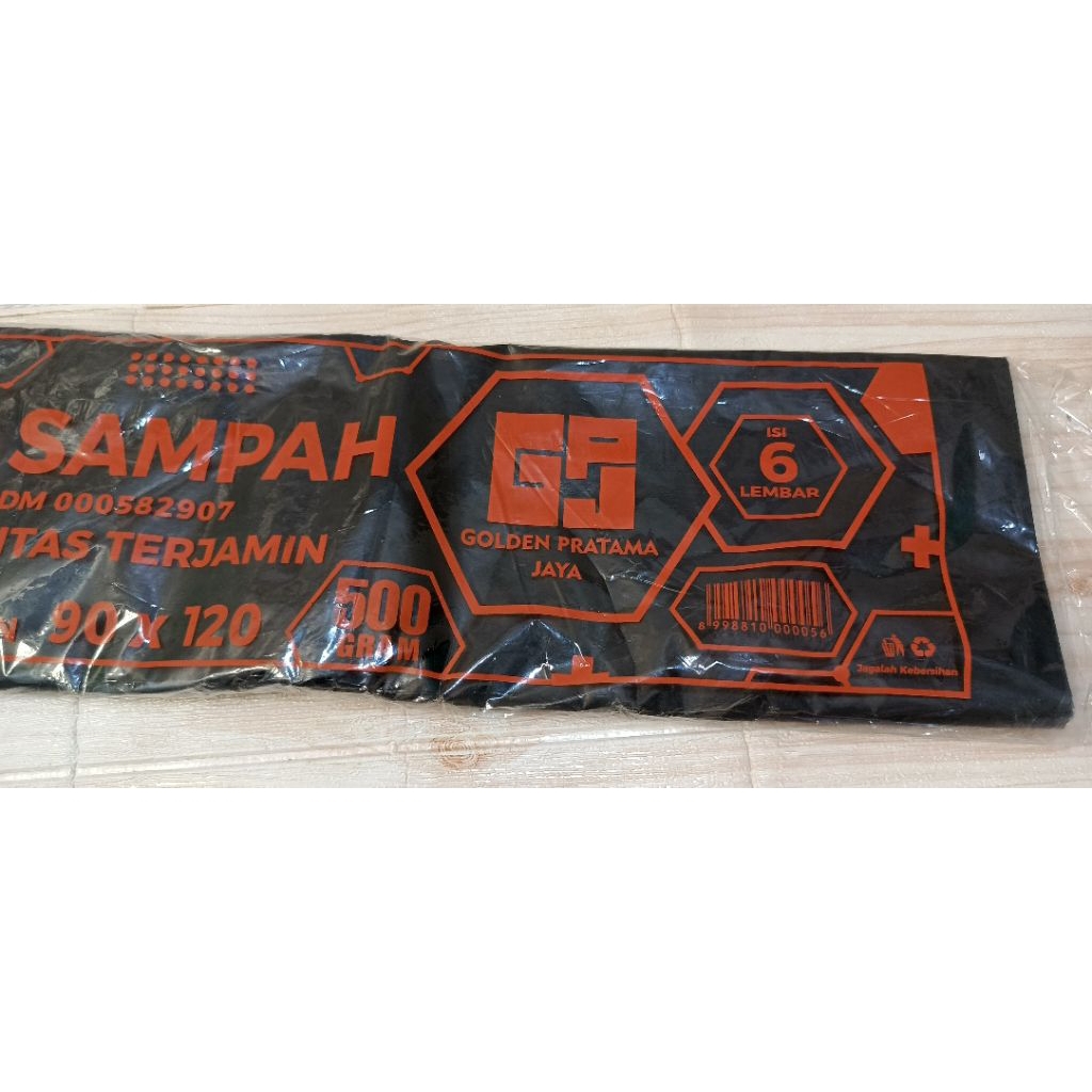Plastik sampah besar / Kantong sampah tebal 90x120