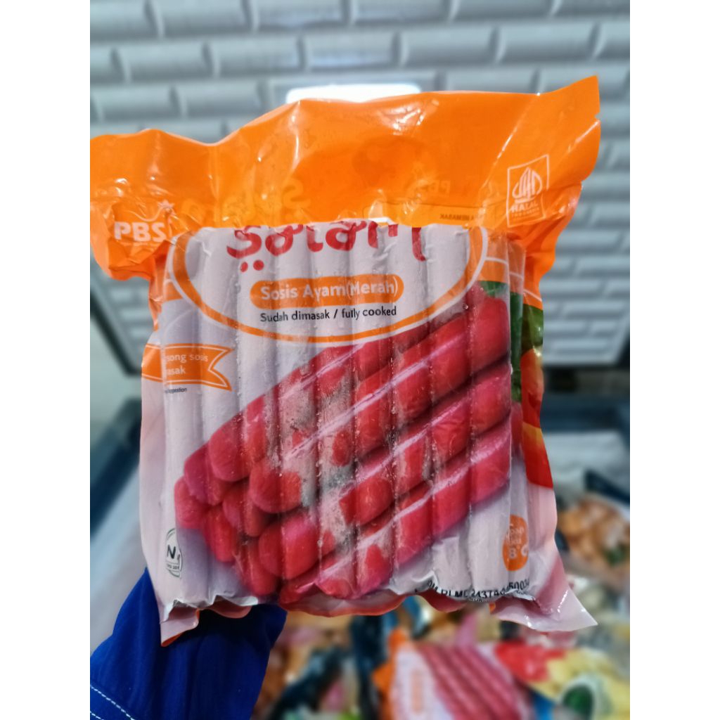 

sosis salam long ayam merah 1kg