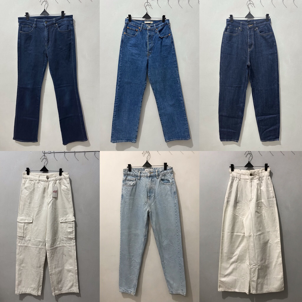 3. cargo jeans/baggy pants/kulot/ celana kuliah zara