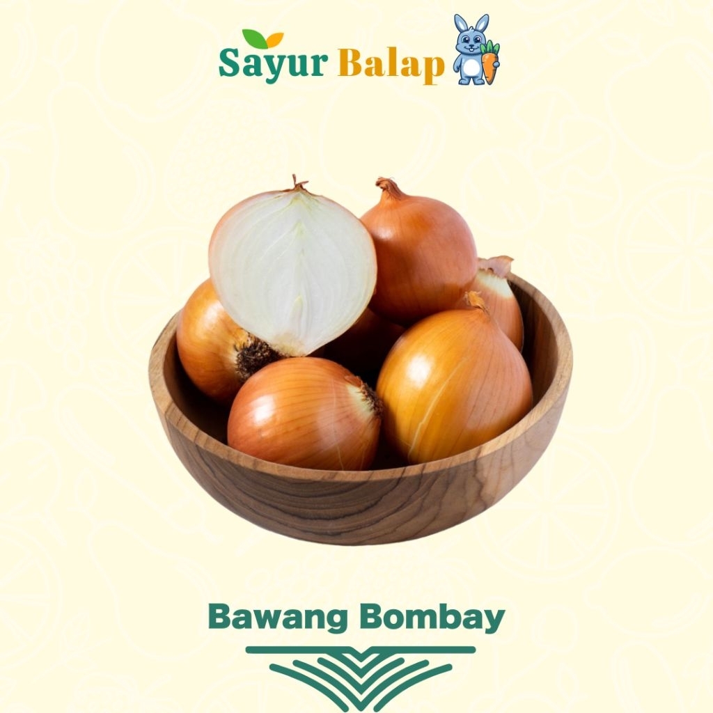 

Bawang Bombai - 1 Pcs - Sayur Balap Lampung