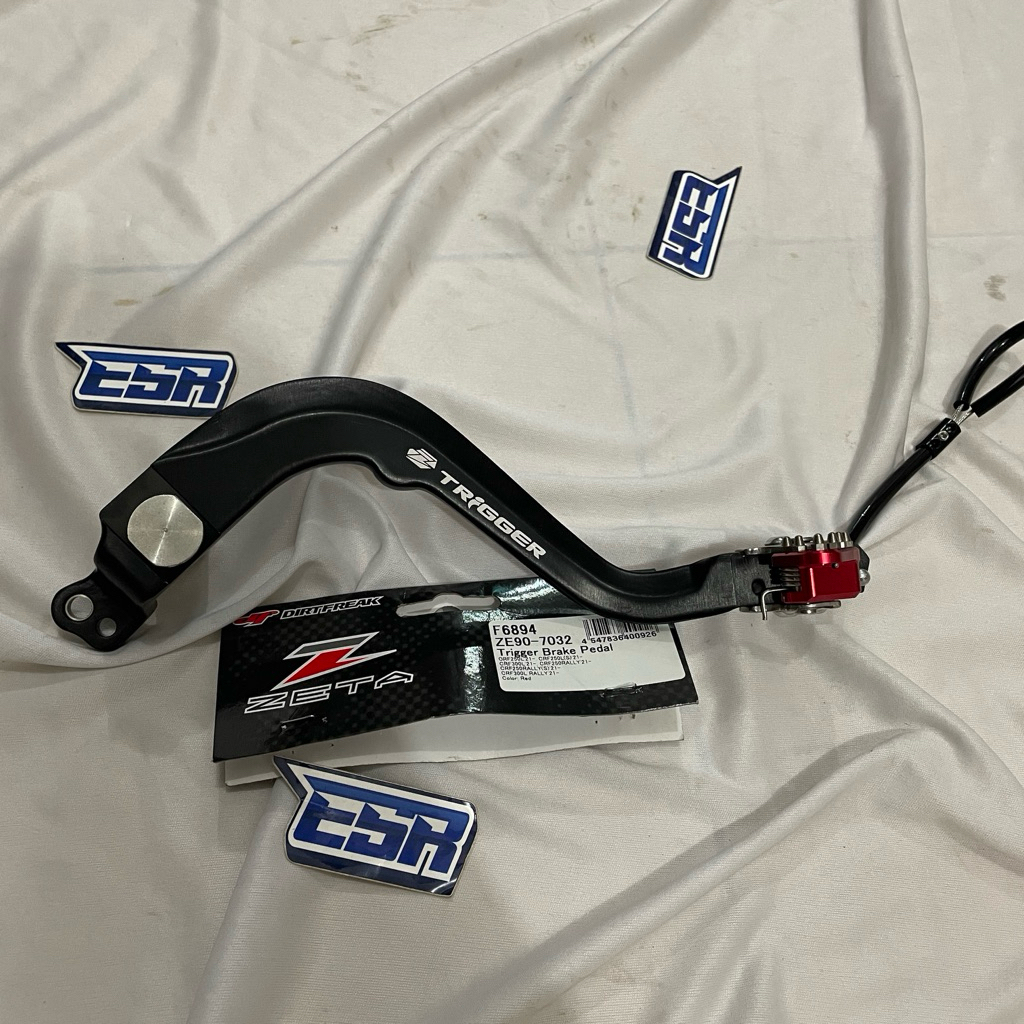 Pedal Rem ZETA Trigger Brake Pedal CRF 250 L Rally 2021 Up Original ZETA