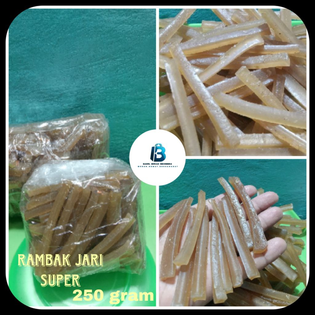 

250 gram rambak jari super renyah/rambak panjang/rambak solo