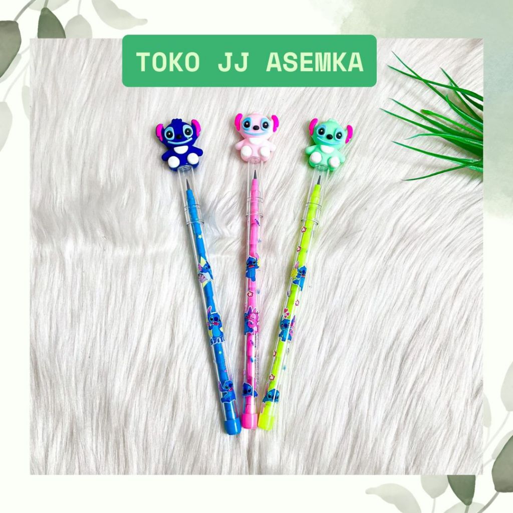 

PENSIL SUSUN STICH LUCU UNIK KARAKTER ALAT TULIS SEKOLAH MURAH COD