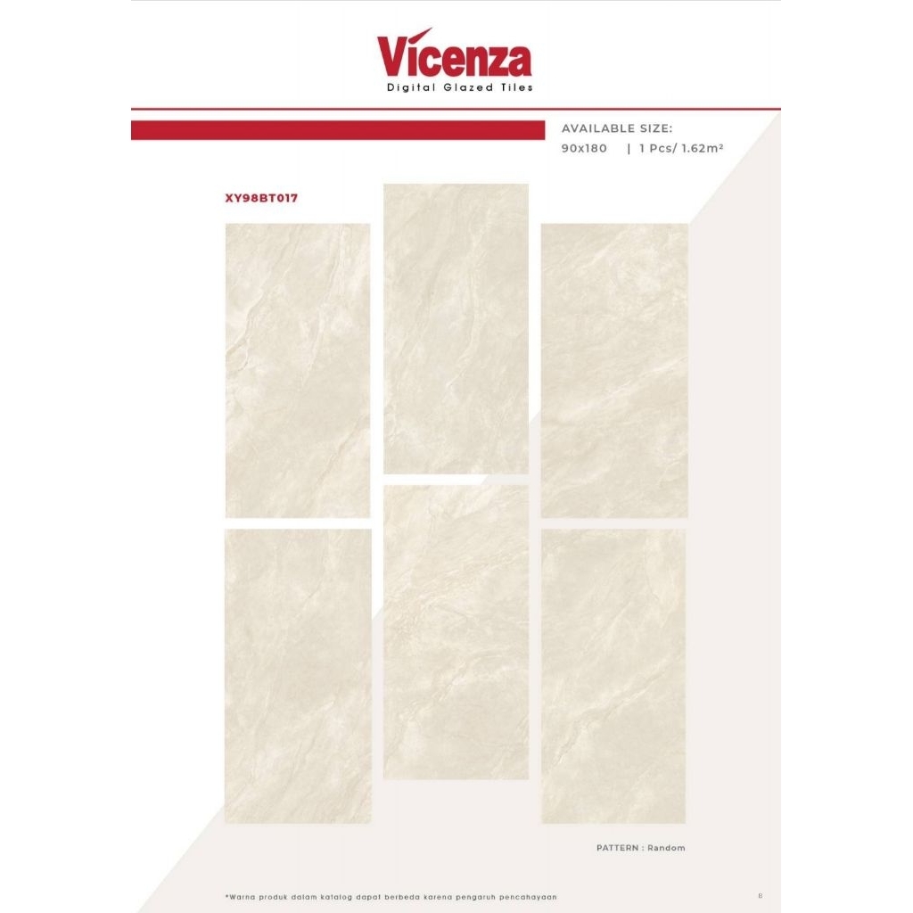 GRANIT MEREK VICENZA TYPE DIGITAL GLAZED TILES XY98BT017