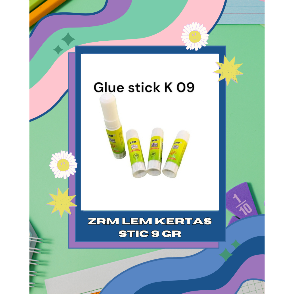 

ZRM LEM KERTAS STICK 9 GR