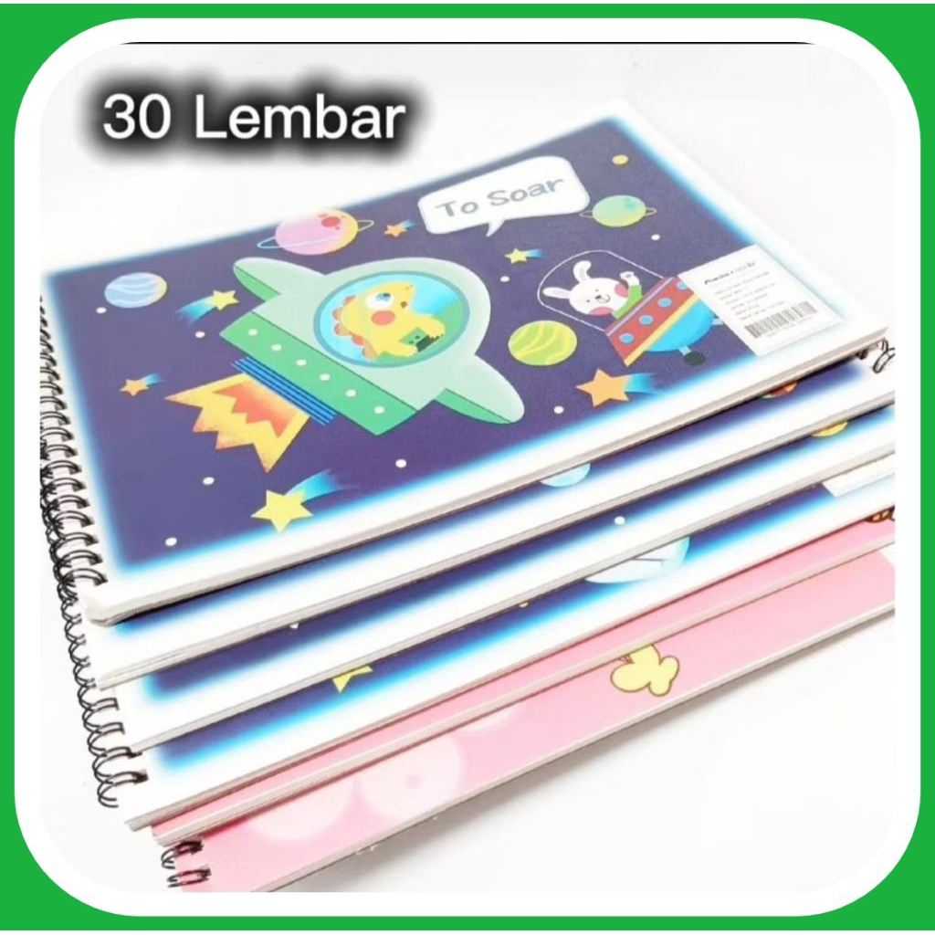 

Buku Gambar Tebal 30 Lembar Buku Gambar jilid Ring Alat Tulis