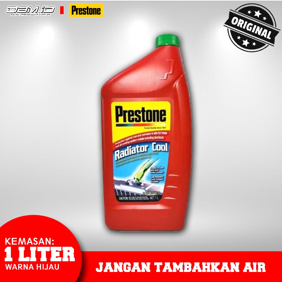 Air Radiator Mobil Motor PRESTONE RADIATOR COOL 1 Liter 1L 1Liter 1 L ORIGINAL Ready To Use