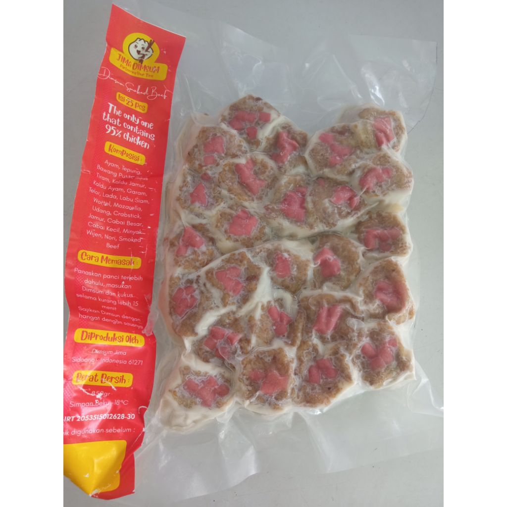 

siomay dimsum smoke beef isi 25