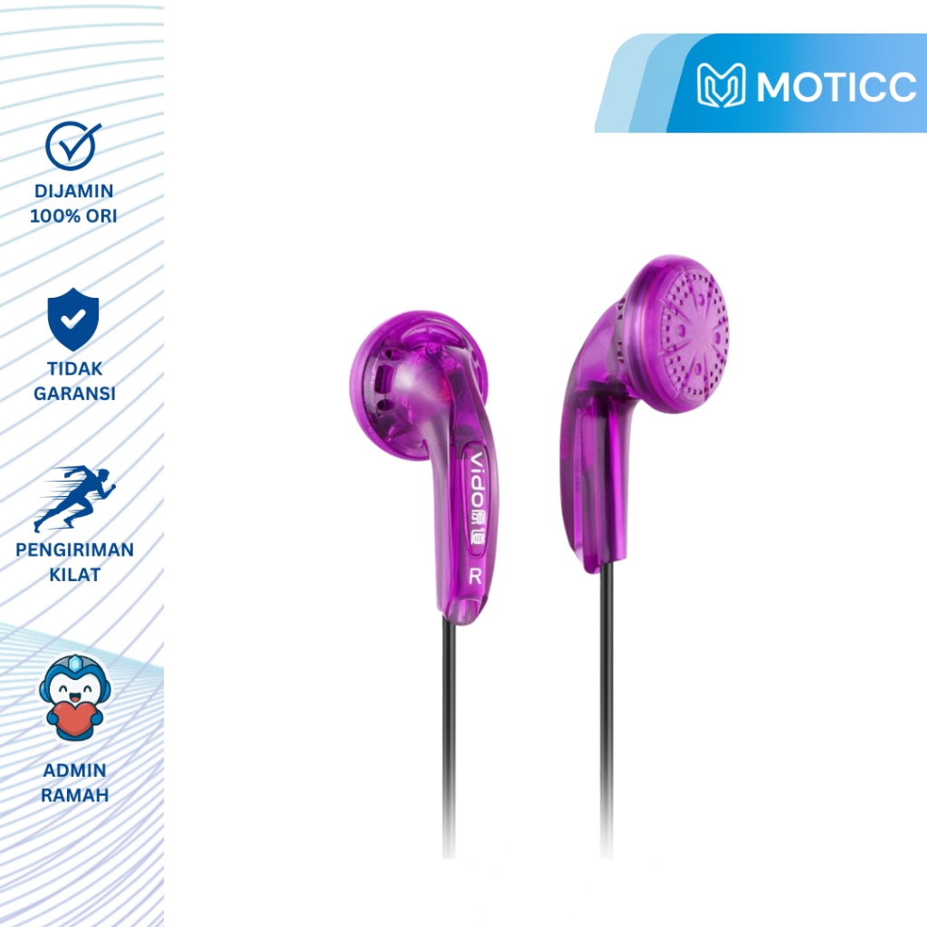 VIDO 2022 New Original Earbud HIFI Earphone Type-C Headset Stereo