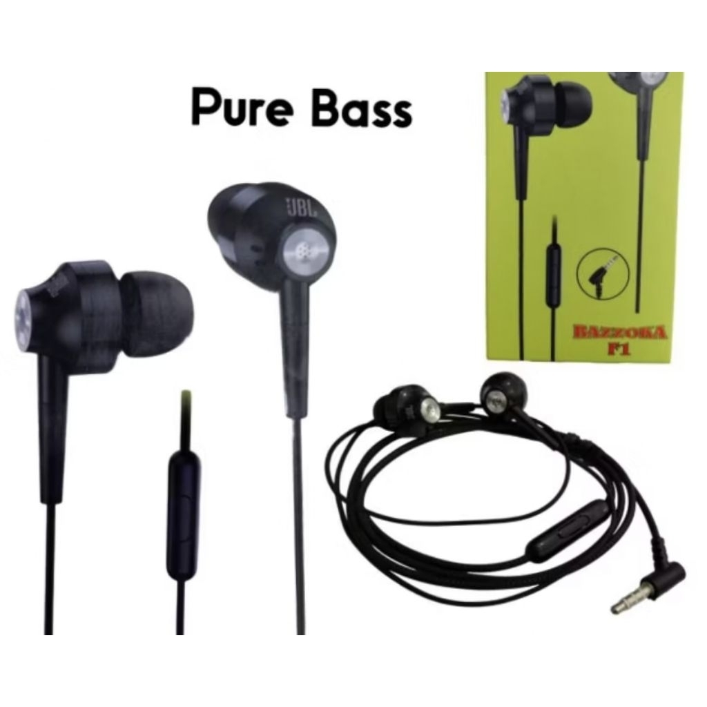 Headset Handsfree Bazzoka F1