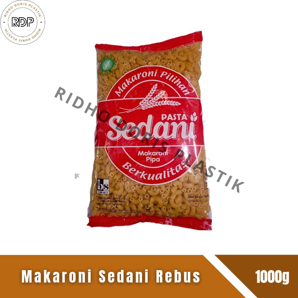 

Makaroni Sedani Bentuk Pipa 1kg