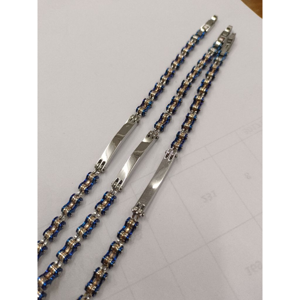 gelang stainless steel pria