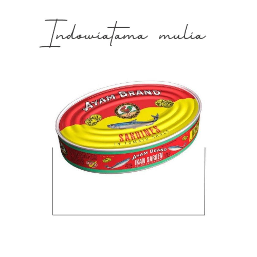 

AYAM BRAND SARDINES SAUS TOMAT 215G