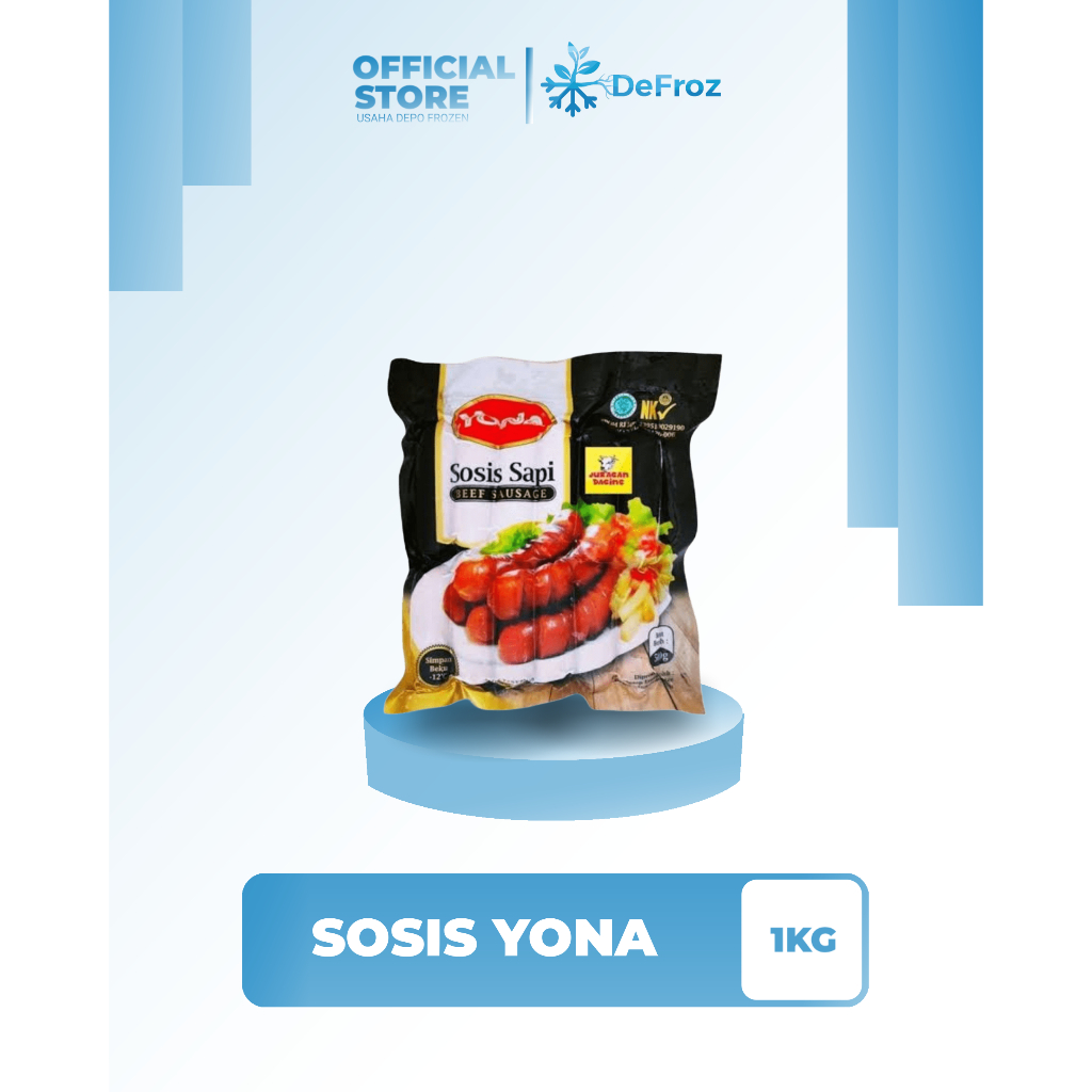 

Yona Sosis - Sosis sapi 500g