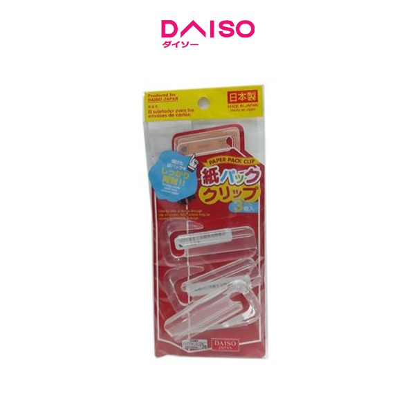 

Daiso Paper Pack Clip