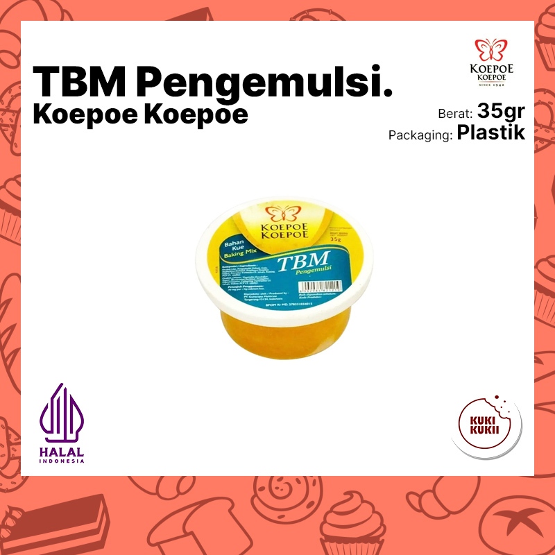 

TBM Kupu Koepoe 35gr | TBM Pengemulsi Koepoe Kupu 35 gram