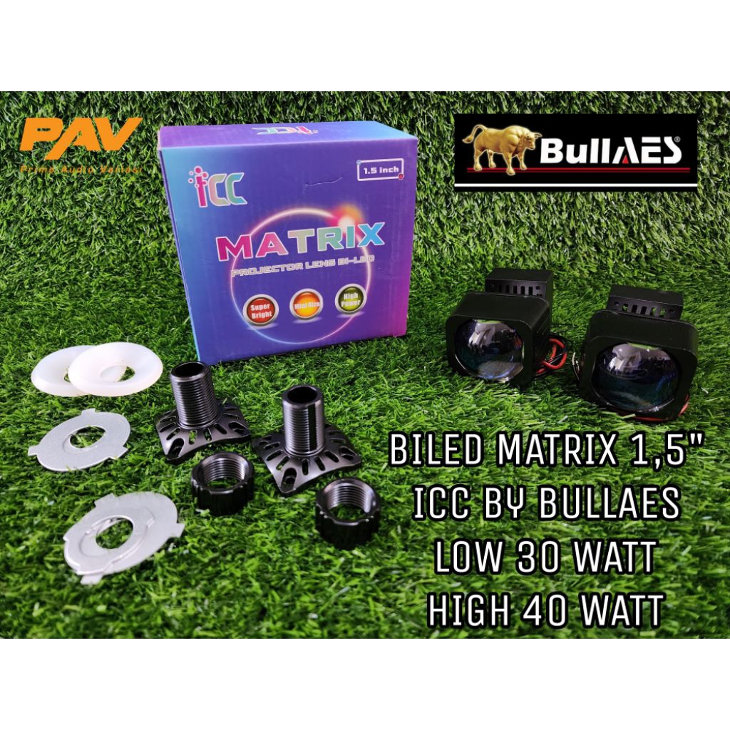 2PCS BILED MATRIX 1,5 ICC/AES X1M