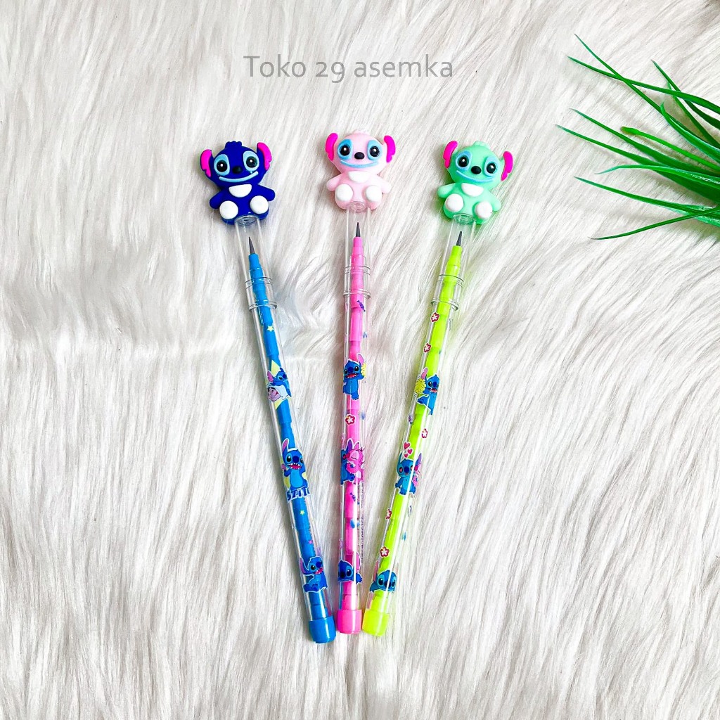

PENSIL SUSUN MODEL STITCH PS-1963 BISA ISI ULANG KARAKTER UNIK MURAH PENCIL ALAT TULIS SEKOLAH