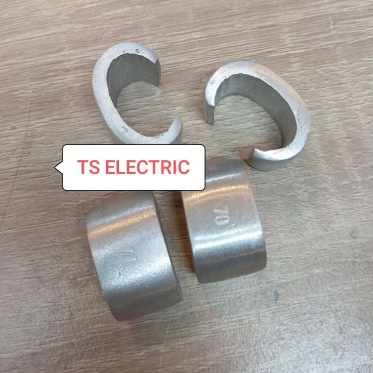 Klem C 70mm Alumunium / Clamp C / Klem Kabel BC 70mm Bahan Alumunium
