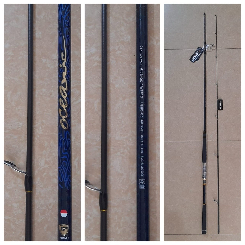 Joran Pancing Daido Oceanic 210/240/270cm Carbon Hollow Jap Style