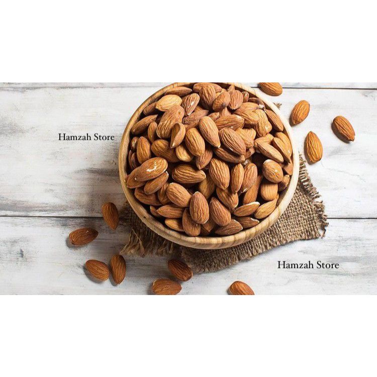

Kacang Almond Panggang Premium 1Kg | Kacang Almond Panggang REPACK 1Kg | Cemilan Sehat Sudah Mateng