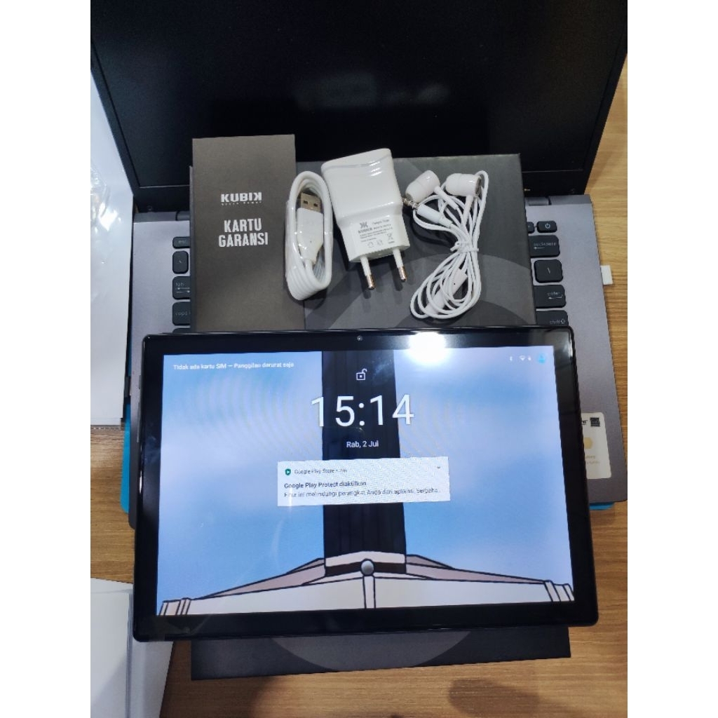 TABLET KUBIK GENTA 10 6Q-4T 2/32 10INCHI-BLACk-RUSAK-MATOT