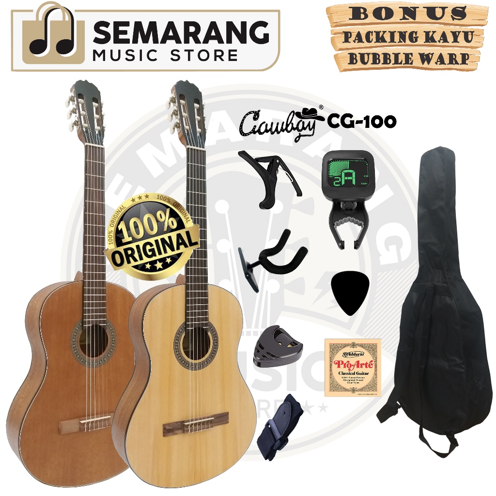 ORIGINAL Gitar Klasik Import Merk Cowboy CG-100 NA CG 100NS