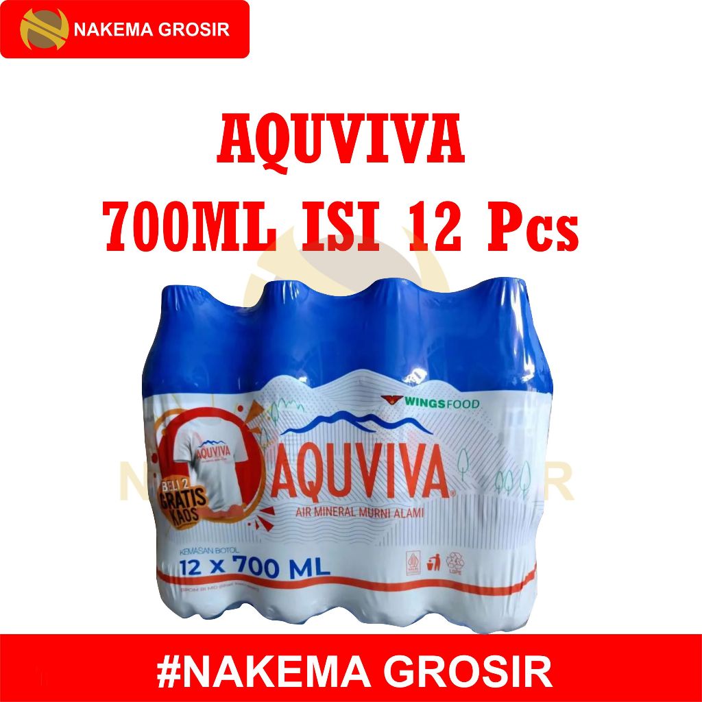 

AQUVIVA 1 KRAT 700ML ISI 12 PCS-AIR MINERAL