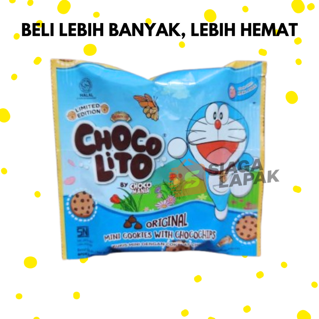 

Chocolito Mini Cookies 30gr Biskuit Anak Snack Aneka Varian Rasa [BELI BANYAK LEBIH MURAH]