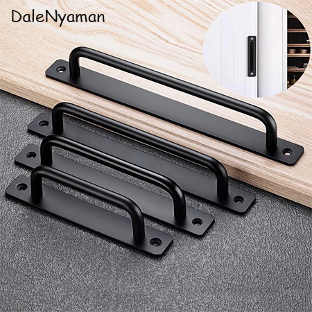 Handle Pintu Sliding Rumah Tarikan Geser Laci Minimalis Bahan Aluminium
