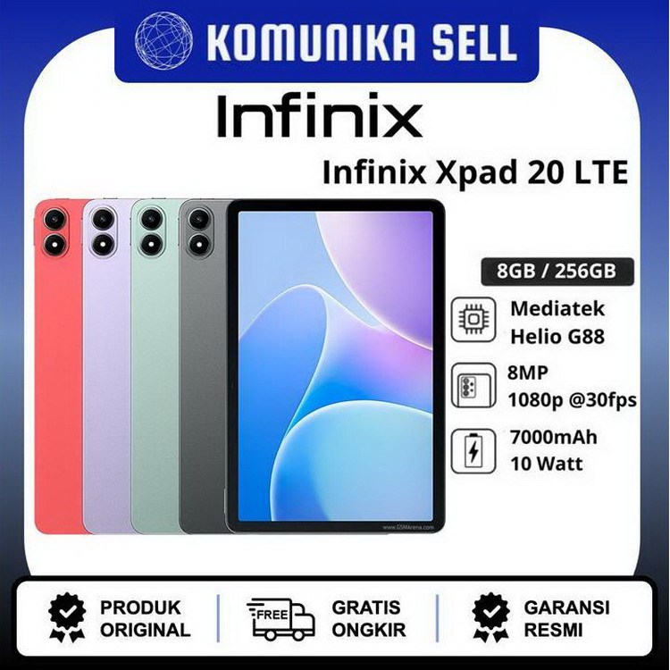 Infinix Xpad 20 4G - 8GB/256GB